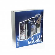 ФЕСТИВА Наборы парфюмерные мужские Blue Marine (Г/Дш+П/Бр) (7) 1 нбр