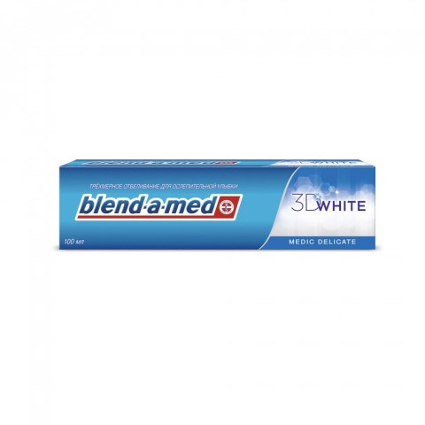 БЛЕНД-А-МЕД Зубная паста 3D White Нежная Мята (м) ТОП 100 мл