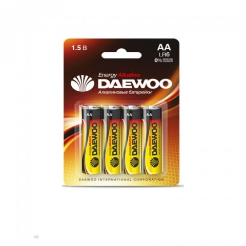 DAEWOO Батарейки ,316 (R6) Alkaline Пальчиковая (8) 1 шт
