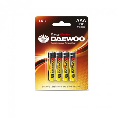 DAEWOO Батарейки ,286 (R3) Alkaline Мизинчиковая (8) 1 шт